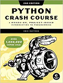 کتاب Python Crash Course, 2nd Edition: A Hands-On, Project-Based Introduction to Programming