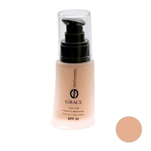 کرم پودر شیشه‌ای ویتامینه گریس شماره 304 | پوشش طبیعی و محافظت از پوست با SPF30