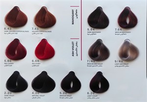 رنگ مو بنفش خاکستری روشن ENZO 9/AV | جلوه‌ای زیبا و مدرن