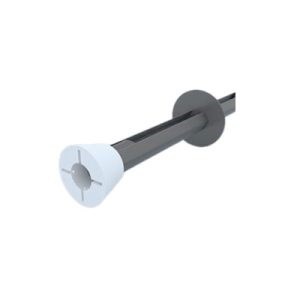 مخروطی میان بولت فنری رنگ مشکی 3 سانتی