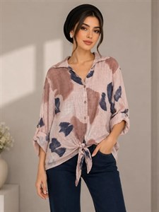 شومیز ایتالیایی گرهی