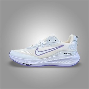 کفش کتانی زنانه نایک ایر زوم سفید یاسی (Nike Air Zoom) کد 2349