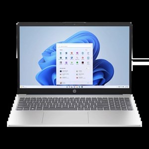 لپ تاپ لمسی اچ‌پی مدل HP 15-FD0130WM Core i3 N305 8GB DDR4 256GB SSD Intel 15.6  IPS