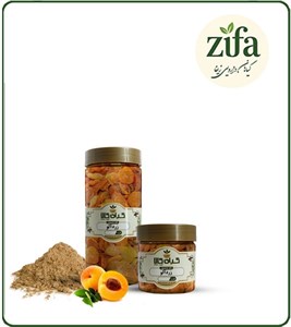 میوه زردآلو خشک یا پودری بسته بندی
