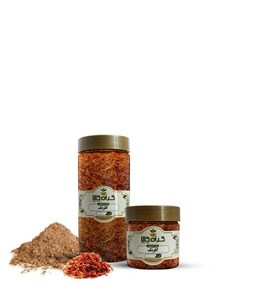 گل گلرنگ خشک یا پودری بسته بندی