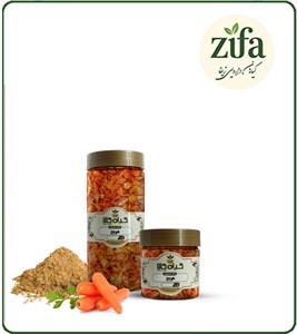 هویج خشک یا پودری بسته بندی