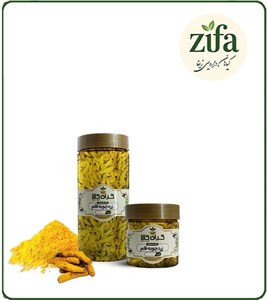 زردچوبه قلم خشک یا پودری بسته بندی 