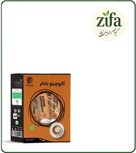 کاپوچینو بادام (بسته 10 عدد)