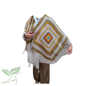 شنل مربعی سه تیکه بافتنی