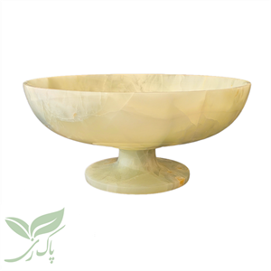 میوه خوری سنگی پایه دار مرمر 