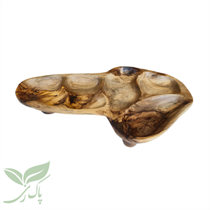 اردو خوری و رولت خوری  اردوخوری پنج‌پارته چوب گردو 