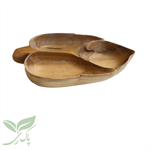 اردو خوری و رولت خوری  اردوخوری برگی سه‌پارته چوب گردو 