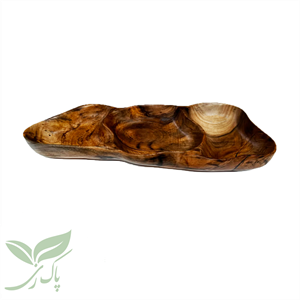 اردو خوری برگی سه پارته چوب گردو 