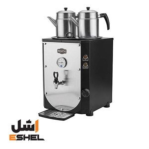 چای‌ساز صنعتی دو قوری جامبو رمتا مدل DE11L ظرفیت 23 لیتر (پنل LED)