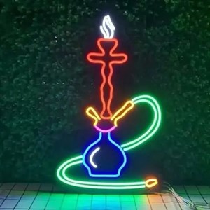 تابلو نئون قلیان ساده