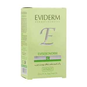 پاک کننده جامد شفاف مناسب پوست چرب اویدرم/EVIDERM
