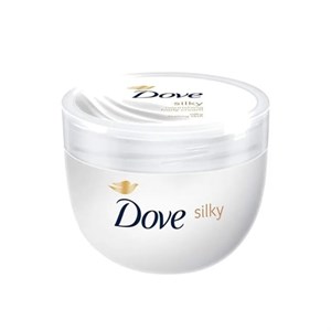 کرم مرطوب کننده کاسه ای داو مدل Silky حجم 300 میلی لیتر