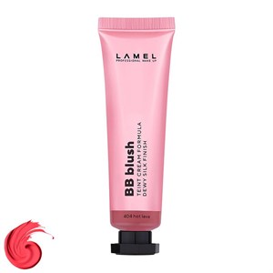 رژگونه مایع مات لامل مدل BB شماره 404