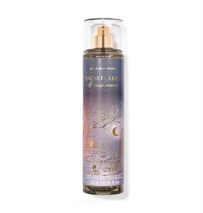 بادی اسپلش بث اند بادی وورکس Bath and Body Works رایحه Snowflakes & Ceshmere حجم 236 میل