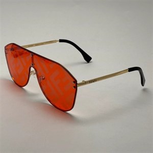 عینک آفتابی و شب فریم لس فندی FENDI قرمز کد 2