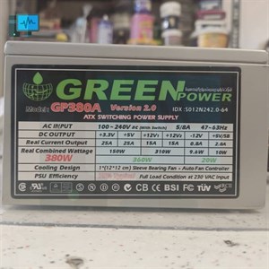 منبع تغذیه گرین مدل GP380A استوک 