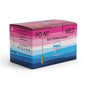 نیدل کانولا 21G-50mm - برند پوینت مد بسته 50 عددی