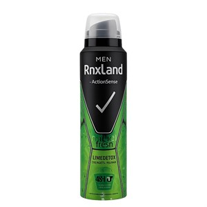 اسپری مردانه رنکسلند Rnxland رایحه Natural Fresh مدل Lime Detox حجم 150 میل