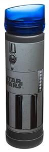 Zak Designs Tritan Plastic Light Saber Water Bottle with Screw-on Lid, BPA-Free and Break Resistant, 21.5 oz, Blue