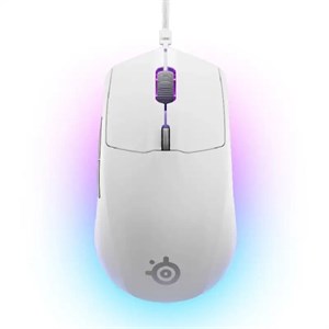ماوس گیمینگ باسیم استیل سریز مدل Rival 3 Wired Gen 2 White
