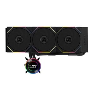 خنک کننده مایع پردازنده لیان لی مدل HydroShift II LCD-C 360TL Black ARGB