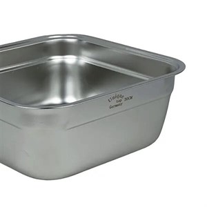 لگن استیل یونیک مربع سایز 32