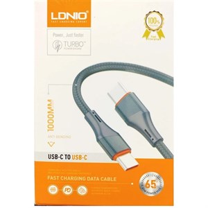 کابل شارژ LDNIO Type-C to Type-C مدل LC631C