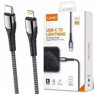 کابل تبدیل USB-C به لایتنینگ الدینیو LDNIO مدل LC111