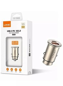 شارژر فندکی LDNIO مدل C506 با قابلیت شارژ سریع