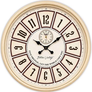ساعت دیواری چوبی تیک مدل 703 | اعداد انگلیسی 70 سانتی