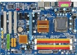 مادربرد کارکرده با سی پی یو  gigabyte ga-ep31-ds3l