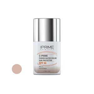 کرم ضد آفتاب فلوئید SPF50 حاوی ویتامین C بژ طبیعی پرایم 40میلی لیتری