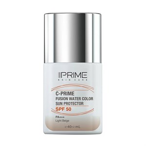کرم ضد آفتاب فلوئید SPF50 حاوی ویتامین C بژ روشن پرایم 40 میلی لیتری