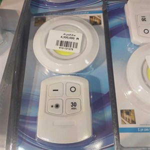 چراغ زیر کابینتی 1 عددی با کنترل از راه دور - نوردهی عالی، باتری‌خور، قابل تنظیم شدت نور