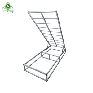 کفی تخت خواب یک نفره مدل جکدار تمام کلاف یک نردبانی