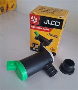 پمپ شیشه شور پژو 206 (دو خروجی جلو و عقب) برند JLCO | پمپاژ پرفشار، موتور قدرتمند