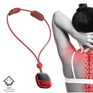 ماساژور گردن آویز حرارتی  EMS  مناسب گردن و شانه