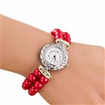 Ikevan Bracelet Watch for Women Students Beautiful Fashion Brand New Golden Pearl Quartz Bracelet Watch