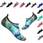 YALOX Water Shoes Women's Men's Outdoor Beach Swimming Aqua Socks Quick-Dry Barefoot Shoes for Surfing Yoga Exercise