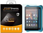 [2-Pack] Supershieldz for All-New Fire HD 8 / Fire HD 8 Kids Edition Tablet (2018/2017 Release) Tempered Glass Screen Protector, Anti-Scratch, Bubble Free, Lifetime Replacement