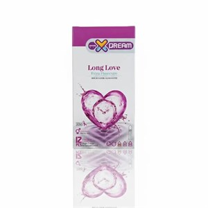 خرید کاندوم ایکس دریم لانگ لاو مدل Long Love بسته 12 عددی