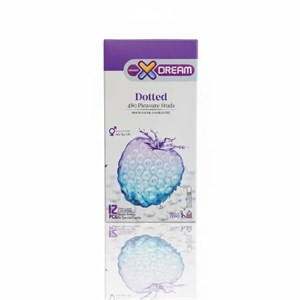 کاندوم ایکس دریم خاردار مدل Dotted بسته 12 عددی