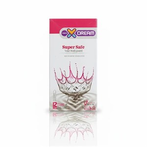 کاندوم ایکس دریم ساده مدل Super Safe بسته ۱۲ عددیقیمت و خرید کاندوم ایکس دریم