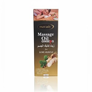 روغن ماساژ جینسینگ مکس لیدی 100 میلخرید جنس اصل با قیمت ویژه