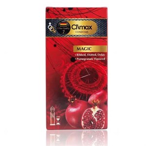 کاندوم کلایمکس مدل Magic بسته ۱۲ عددی (اناری خاردار و تاخیری)
